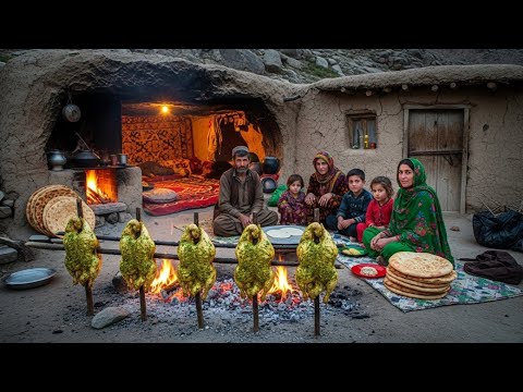 Surviving in the Deadliest Cave | Strangest Way of Cooking: Chickens Fried Under a Metal Bucket