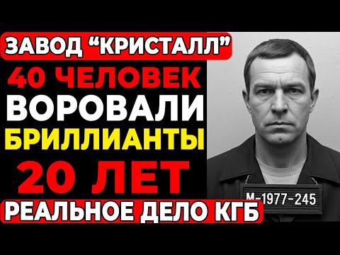 40 ЧЕЛОВЕК ВОРОВАЛИ БРИЛЛИАНТЫ 20 ЛЕТ! Шокирующая история "Алмазной Империи" СССР. Реальное дело КГБ