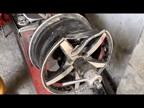 FROM BROKEN TO BRAND NEW! Car AlloyWheel Repair & Refurbishment Process"
