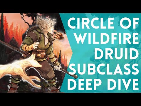 This Fire Type is VERY Effective | D&D | 5e | Circle of Wildfire Druid Subclass Deep Dive