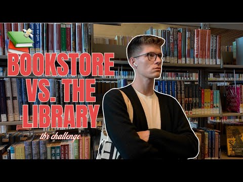 Bookstore vs The Library (TBR Challenge)