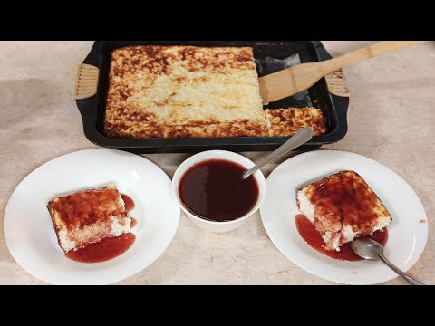 ТВОРОЖНО -РИСОВАЯ ЗАПЕКАНКА, как в детском саду 🍝🤗👍.