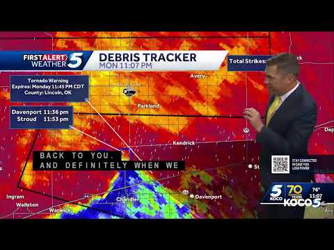 Tracking Severe Storms in Oklahoma