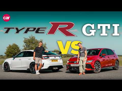 Honda Civic Type R vs VW Golf GTI Clubsport | Who makes the best hot-hatch?
