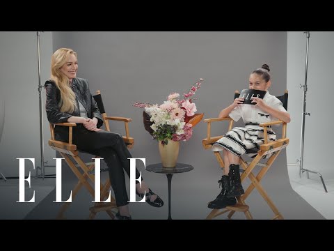 Lindsay Lohan Talks Y2K and 'Freakier Friday' with Taylen Biggs | Tiny Talks | ELLE
