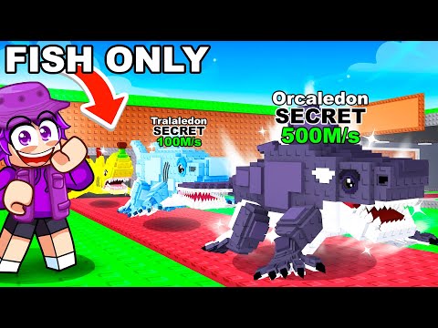 $0 to $1 Trillion with FISHING ONLY Brainrots!