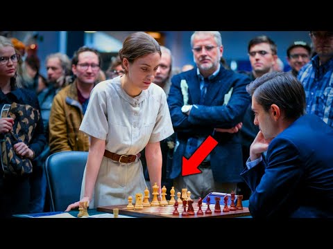 A Simple Woman Challenged to Play Chess to Mock Her, They Regretted When She Moved Her First Piece