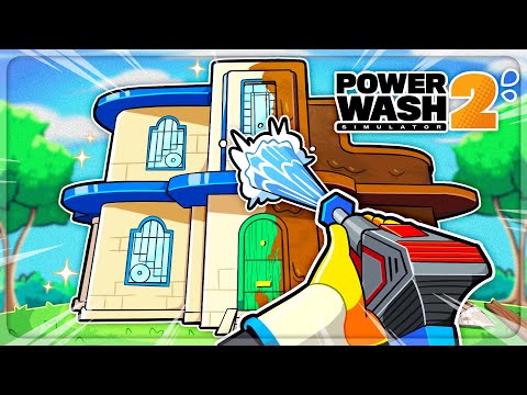 I finally cleaned EVERYTHING in PowerWash Simulator 2