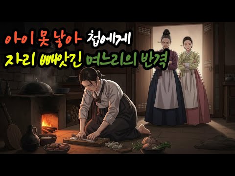 1편 첩에게 자리 뺏긴 며느리/2편 매일 잠자리 거부하는 새신랑｜민담｜전래이야기｜전설이야기｜옛날이야기｜한국전통｜시니어이야기｜감동이야기｜바람의이야기｜
