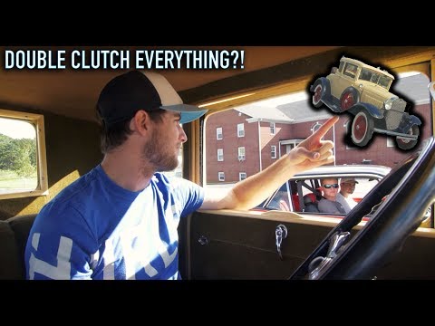 Why Driving a 1930's Ford Model A Is So Insanely Difficult!