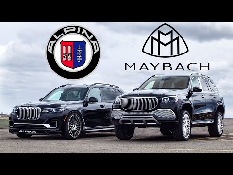 BIG MONEY! 2021 Maybach GLS 600 vs BMW Alpina XB7