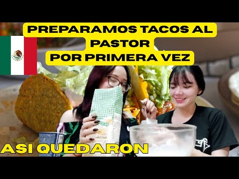 Preparamos tacos al pastor por primera vez. Asi fue el resultado final.