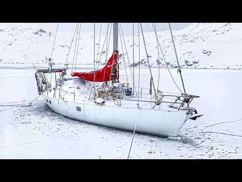 Letting Our Boat Freeze In and Spending the Winter in Ice