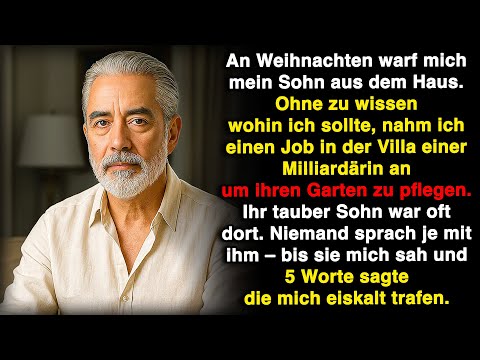 Als ich meinen Job verlor, zog ich zu meinem Sohn. Doch an Weihnachten warf er mich raus! Dann...