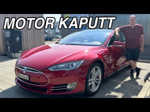Tesla Model S mit defektem Motor: Wartungskosten, Akku und optischer Zustand