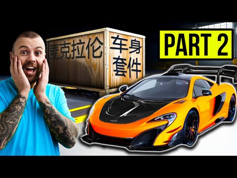 BUILDING A £400,000 MCLAREN FROM TEMU PART 2