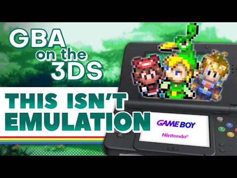 3DS Can Play Game Boy Advance Games Without Emulation
