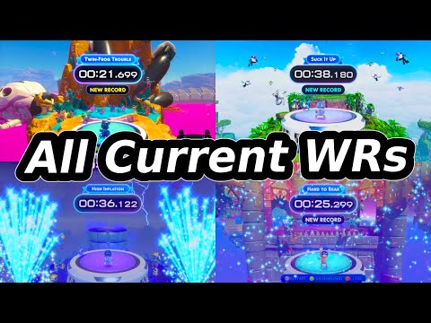Every Single World Record Challenge Levels In Astro Bot + Stellar Speedway & Vicious Void
