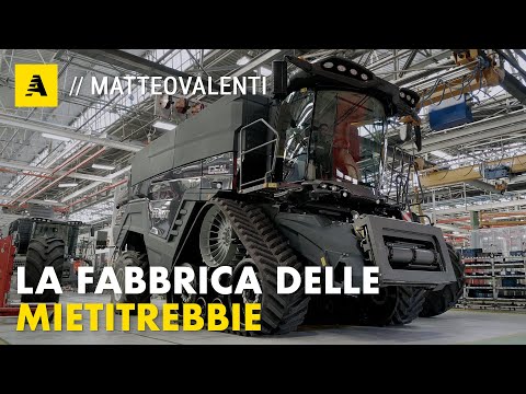 Come nasce una MIETITREBBIA (da 790 CV)? Tutti i SEGRETI della fabbrica (italiana) della FENDT