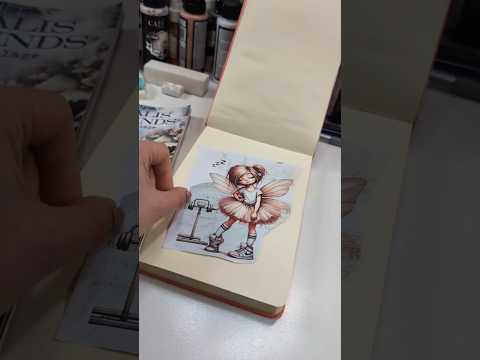 ...in my art studio ✂️📚 #maremicollagebooks #art #craft #maremismallart #collagebook