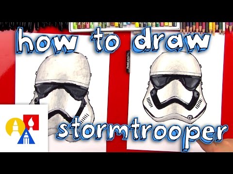 How To Draw A First Order Stormtrooper Helmet