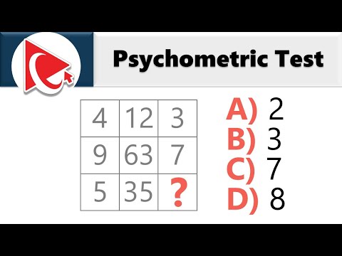 How To Pass PSYCHOMETRIC TEST - Questions and Answers with Solutions