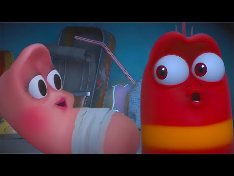 RED SAVES PINK'S LIFE! | LARVA | Cartoons For Kids | WildBrain Kids