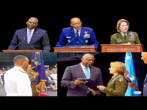 Defense Secretary Lloyd Austin Leads Historic Southcom Change of Command Ceremony