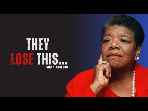 What Awakened People Lose That They Can Never Get Back | MAYA ANGELOU