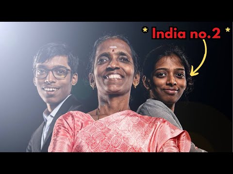 Does India no.2 R. Vaishali ever get angry?