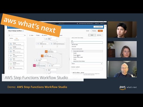AWS What's Next ft. AWS Step Functions Workflow Studio | AWS Events