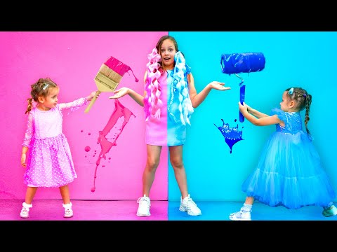 Pink vs Blue e outras canções populares em tradução para Português