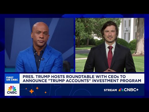 Robinhood CEO Vlad Tenev calls Trump Accounts 'amazing', recaps CEO roundtable with the president