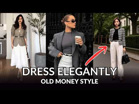 How to Dress Elegantly - A Beginner’s Guide to Classic Old Money Style