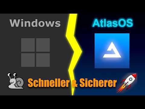 Windows11 ohne Bloat! Dank AtlasOS