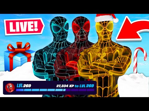 New SPIDER-MAN SUPER STYLES Update! Going for the WIN WORLD RECORD! (Fortnite Chapter 3)