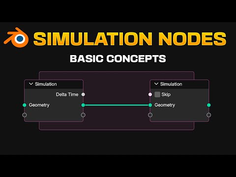 How SIMULATION NODES Works in Blender