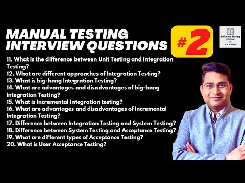 Manual Testing Interview Questions and Answers with Examples - Part 2