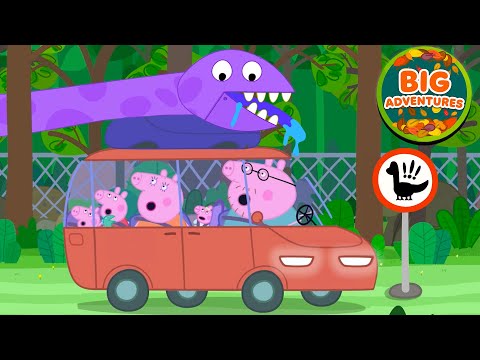 Peppa Pig’s BIG Dinosaur Safari Adventure! 🦖 Peppa & Evie: Family Time | Tales Full Episodes 22 Mins