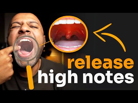 How to Release Your Voice in the high notes with power and taking the voice out of the throat