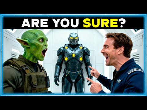 The Instructor Showcased the Galaxy's Most Advanced Armor... The Human Just Giggled