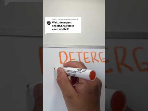 Are Detergent Sheets Worth It?