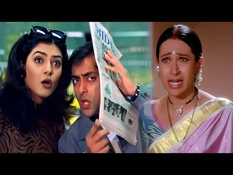 Biwi No 1 - के सारे कॉमेडी सीन एक साथ | Salman Khan | Karishma Kapoor | Anil Kapoor