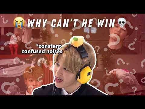 Jimin's never-ending LOSING CURSE in Run BTS | "jimin's instincts are rarely right"-jin