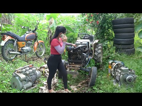 Mechanical Girl: Repair of Engine Operating Principles and Restoration of Old Agricultural Tractors