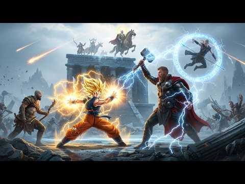 Goku Entered God of War