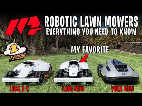 Best Robot Lawn Mowers of 2025: Yuka Mini, Luba 2 X, & Luba Mini Full Demonstration