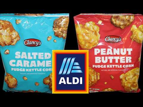 Clancy’s (Aldi) Fudge Kettle Corn: Salted Caramel & Peanut Butter Review