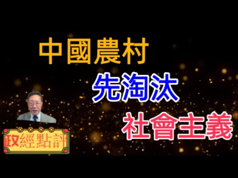 中國農村先淘汰社會主義#政經點評