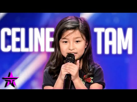 Celine Tam: 9 Year Old Girl In a TINY Body With The Biggest Of Voices!❤️ | BEST Moments